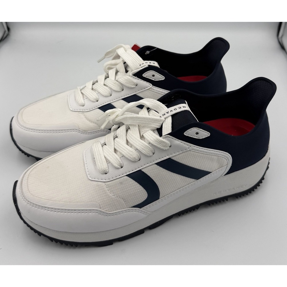 Redvanly Challenger Golf Shoes Mens Sz 9.5 Navy Blue White Spikeless Sneakers